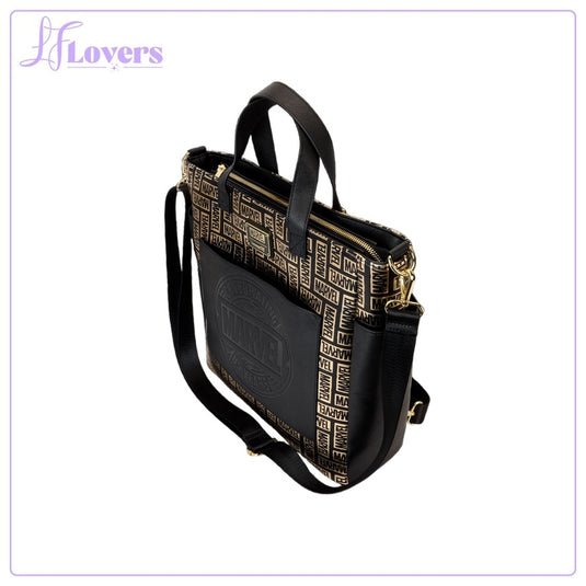Loungefly Marvel Logo Convertible Backpack & Tote Bag - LF Lovers