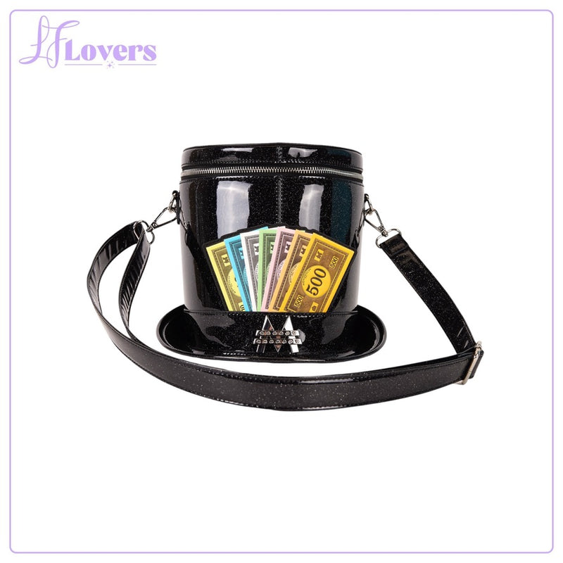 Load image into Gallery viewer, Loungefly Hasbro Monopoly Top Hat Crossbody
