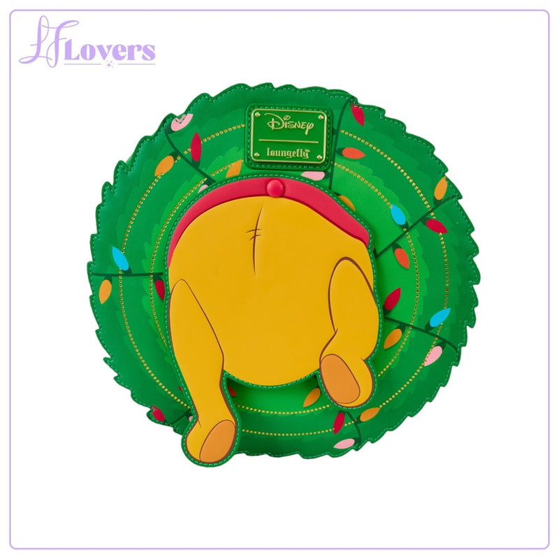 Load image into Gallery viewer, Loungefly Disney Winnie The Pooh Stuck In Wreath Crossbody
