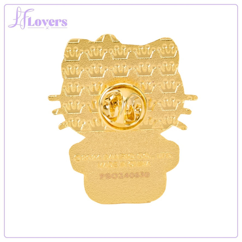 Load image into Gallery viewer, Loungefly Sanrio 50th Anniversary Gold Mystery Box Pin
