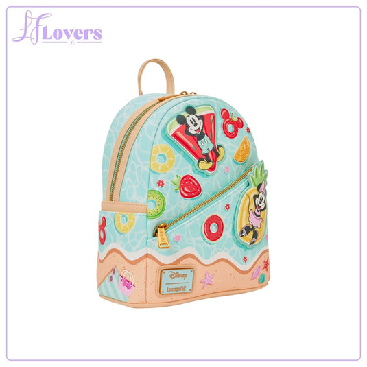 Loungefly Disney Mickey & Minnie Beach Fun Mini Backpack - LF Lovers