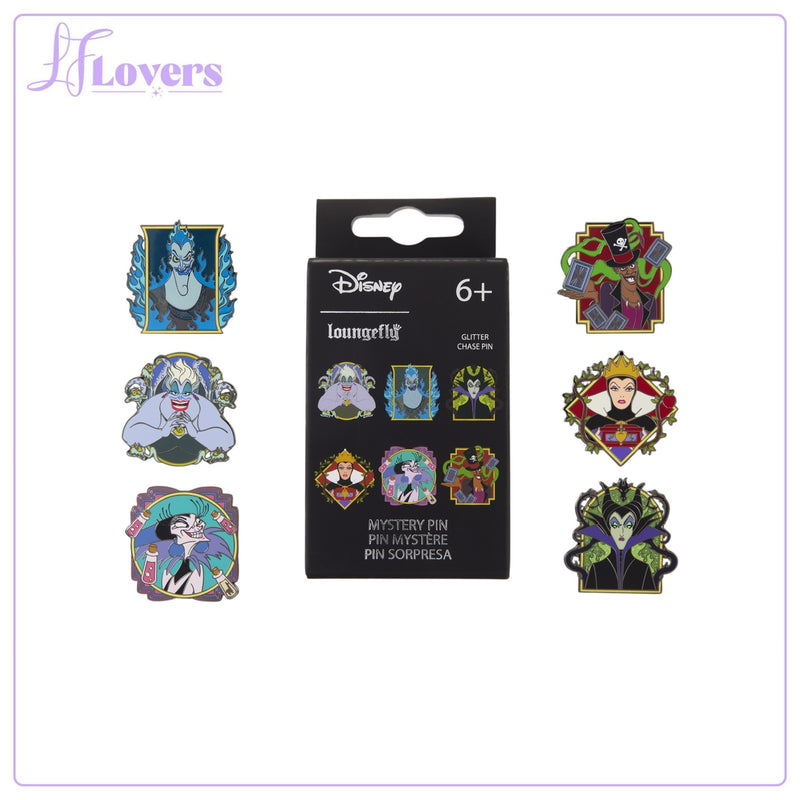 Load image into Gallery viewer, Loungefly Disney Villains Mystery Box Pin
