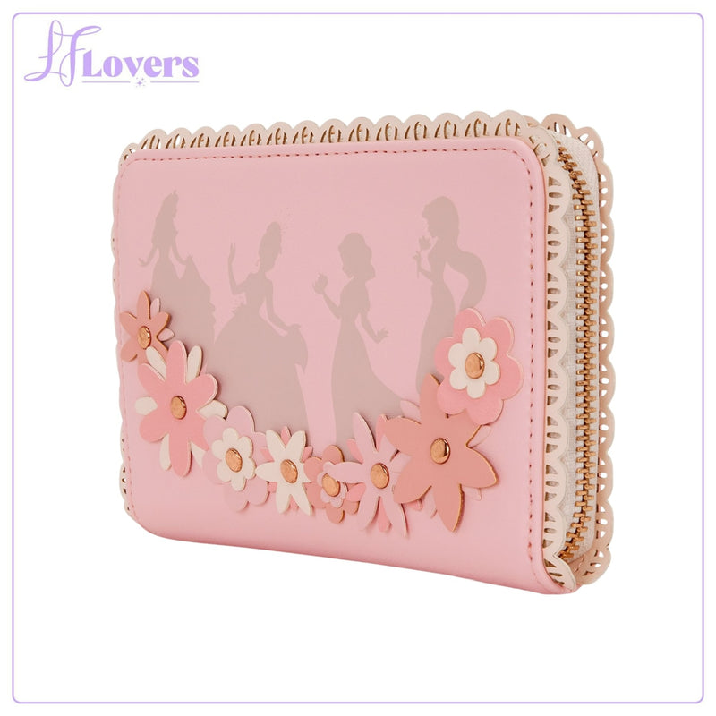 Load image into Gallery viewer, Loungefly Disney Princess Stained Glass Zip Around Wallet - PRE ORDER - LF Lovers
