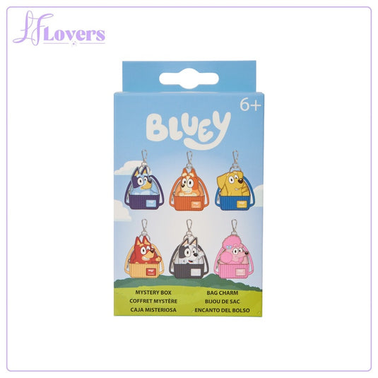 Loungefly BBC Bluey Mystery Mini Backpack Keychain Charm - Preorder