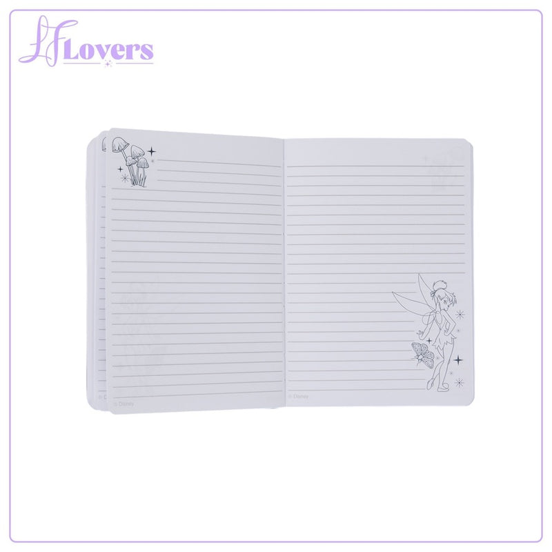 Load image into Gallery viewer, Loungefly Disney Tinkerbell Holiday Refillable Stationary Journal -  PRE ORDER
