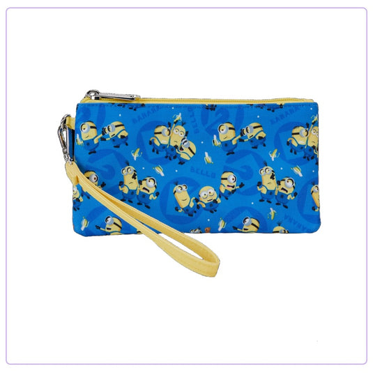 Loungefly Despicable Me Minion Nylon Wristlet