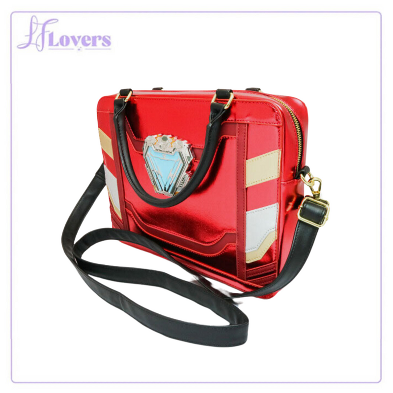 Load image into Gallery viewer, Loungefly Marvel Iron Man Crossbody Bag - Japan Exclusive - LF Lovers
