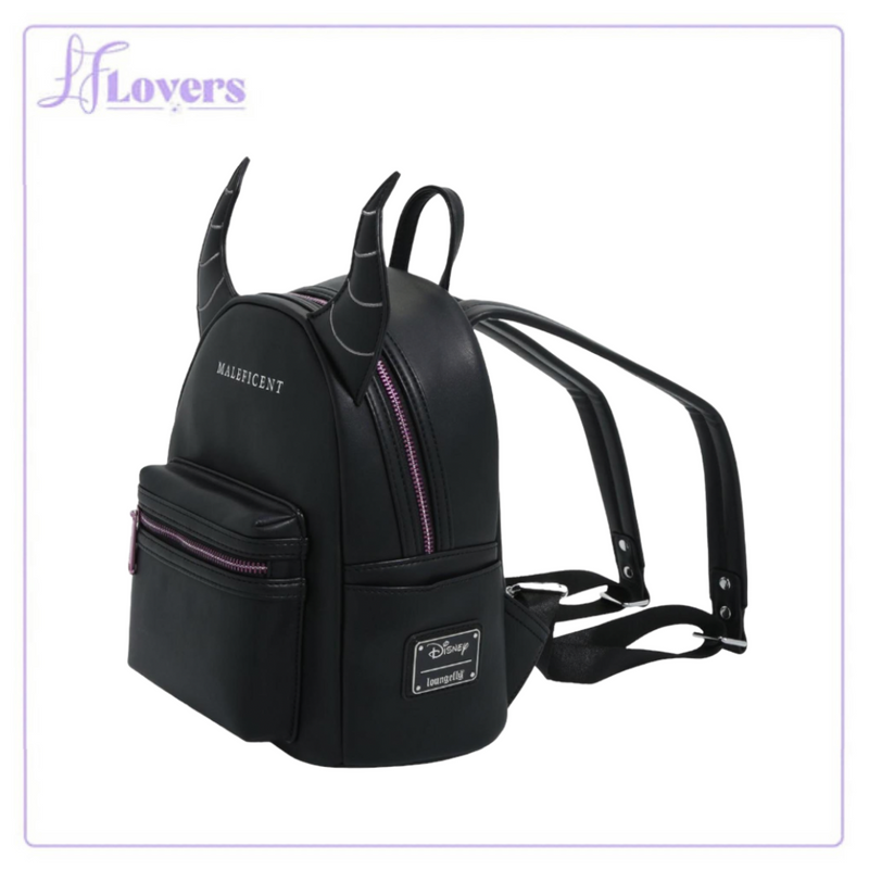 Load image into Gallery viewer, Loungefly Disney Sleeping Beauty Maleficent Minimalist Figural Mini Backpack - LF Lovers
