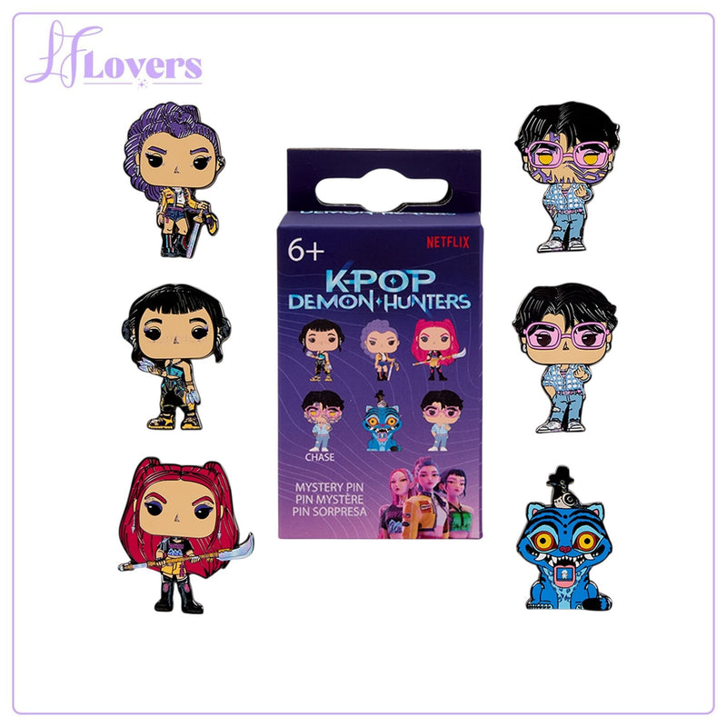 Load image into Gallery viewer, Loungefly Netflix K-Pop Demon Hunters Mystery Box Pin
