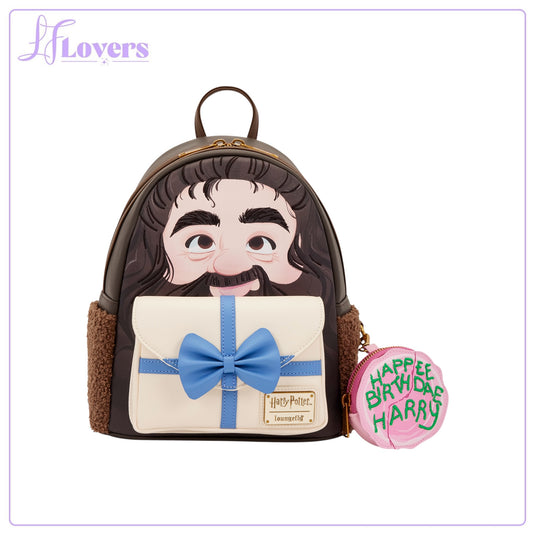 Loungefly Harry Potter Hagrid Birthday Cake Mini Backpack with Coin Bag