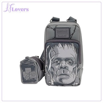 Load image into Gallery viewer, Loungefly Universal Monsters Frankenstein Crossbody Bag with Coin Bag - PRE ORDER
