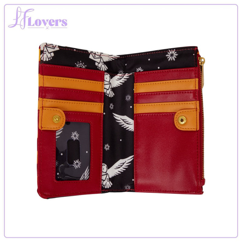 Load image into Gallery viewer, Loungefly Warner Brothers Harry Potter Gryffindor Uniform Flap Wallet - Preorder - LF Lovers
