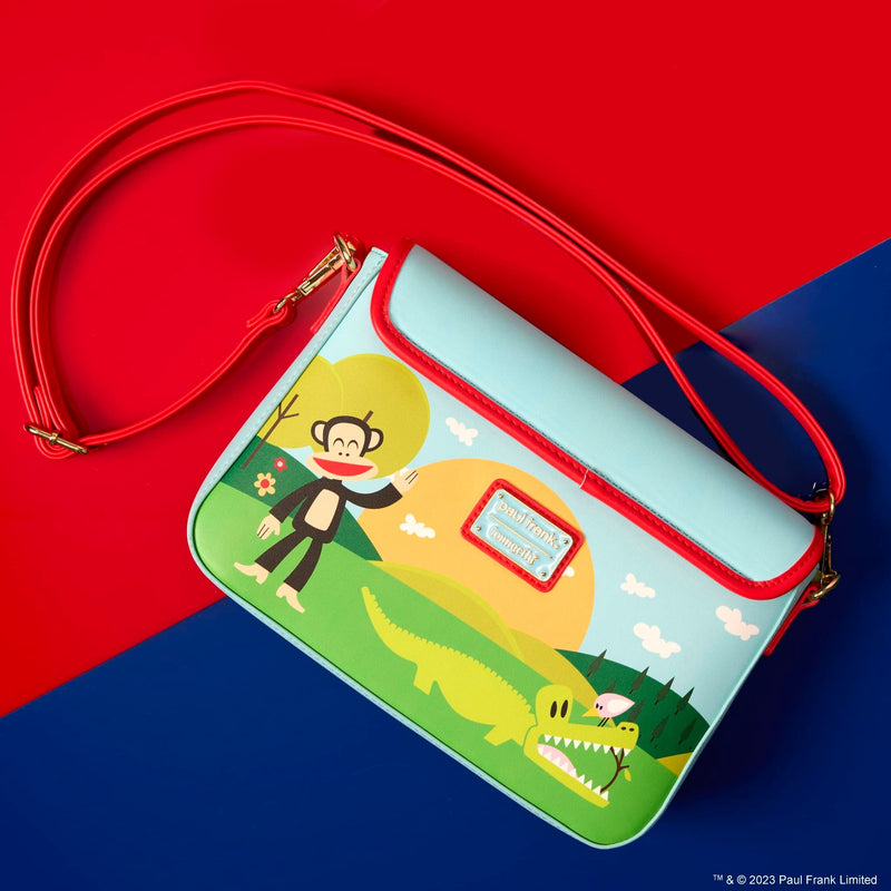 Load image into Gallery viewer, Loungefly Paul Frank Rainbow Group Crossbody - LF Lovers
