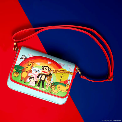 Loungefly Paul Frank Rainbow Group Crossbody - LF Lovers