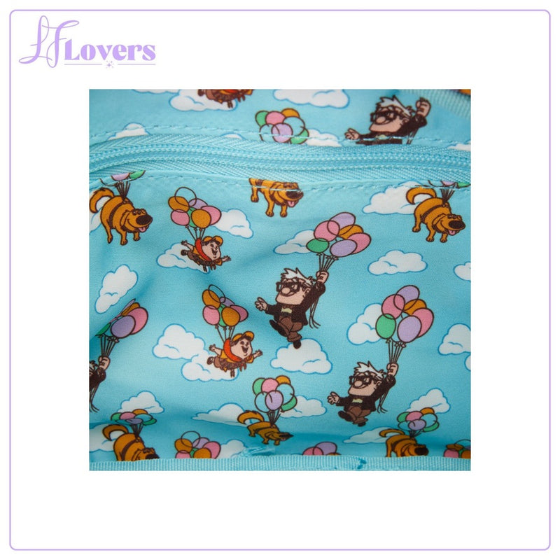 Load image into Gallery viewer, Loungefly Disney Pixar Up Dug Sling Crossbody Bag With Coin Bag - PRE ORDER - LF Lovers

