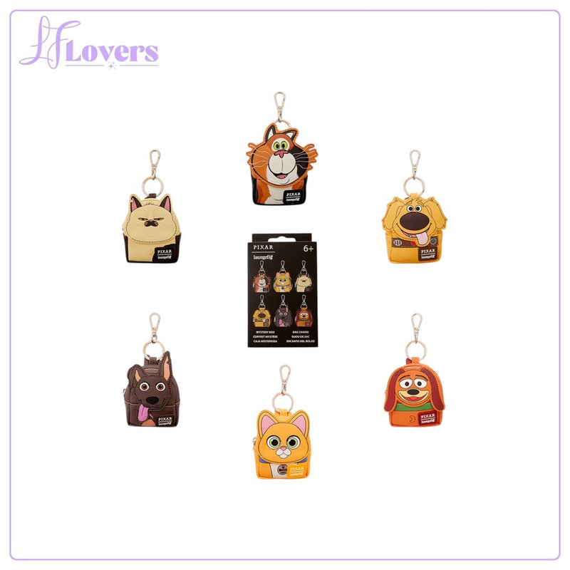 Load image into Gallery viewer, Loungefly Disney Pixar Dogs &amp; Cats Mystery Mini Backpack Keychain Charm - PRE ORDER - LF Lovers
