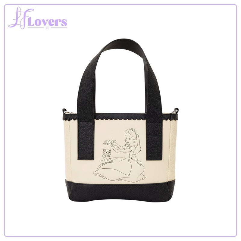 Load image into Gallery viewer, Loungefly Disney Alice in Wonderland Mini Tote Crossbody Bag - LF Lovers
