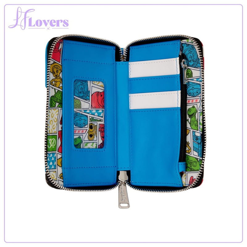 Load image into Gallery viewer, Loungefly Pixar Toy Story 30th Anniversary Buzz Lightyear Zip Around Wallet - PRE ORDER - LF Lovers
