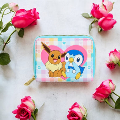 Loungefly Pokemon Piplup And Eevee Friends Wallet