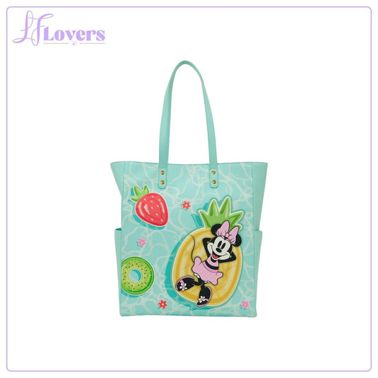 Loungefly Disney Mickey & Minnie Beach Fun Tote Bag - LF Lovers