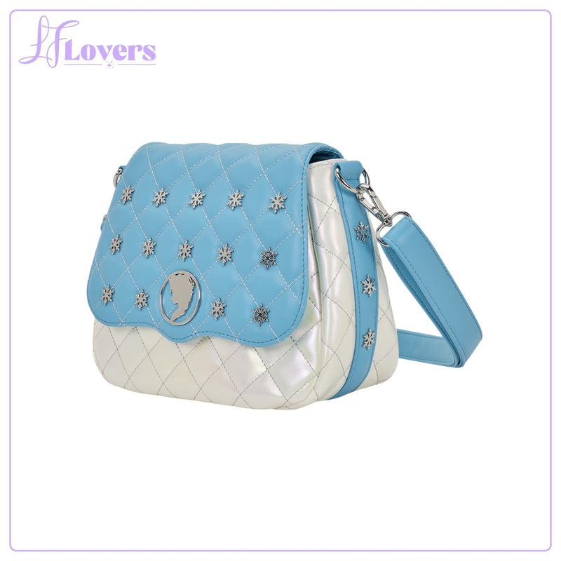 Load image into Gallery viewer, Loungefly Disney Frozen Elsa Pearlescent Crossbody - PRE ORDER
