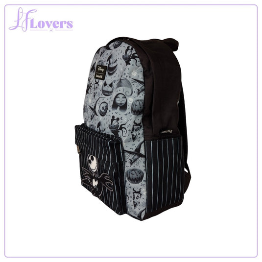 Loungefly Disney The Nightmare Before Christmas Nylon Full Size Backpack - PRE ORDER