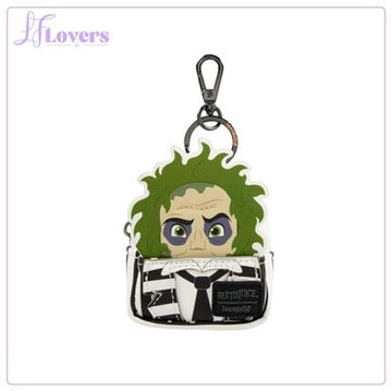 horror mini backpack keychain Loungefly Warner Brothers Beetlejuice Mini Backpack Bag Charms– LF Lovers