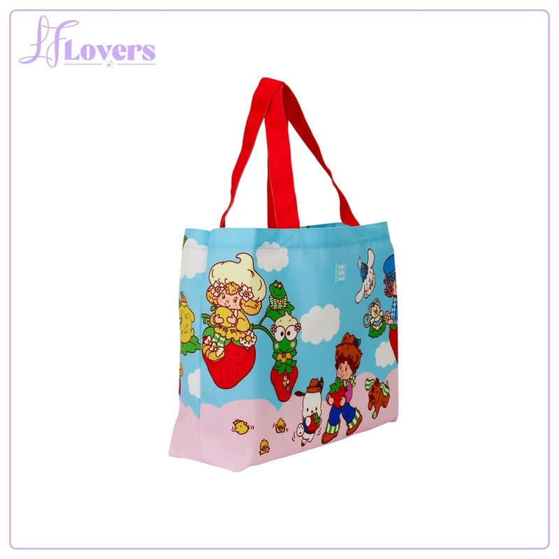 Load image into Gallery viewer, Loungefly Sanrio X Strawberry Shortcake Oversize Canvas Tote - PRE ORDER
