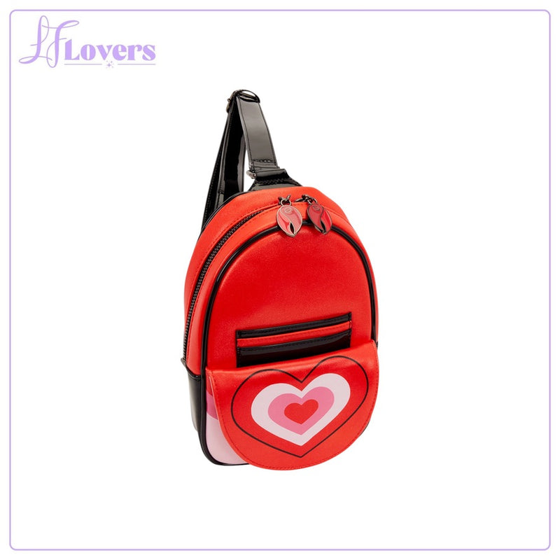 Load image into Gallery viewer, Loungefly Cartoon Network Powerpuff Girls Him Villain Sling Crossbody Bag - PRE ORDER
