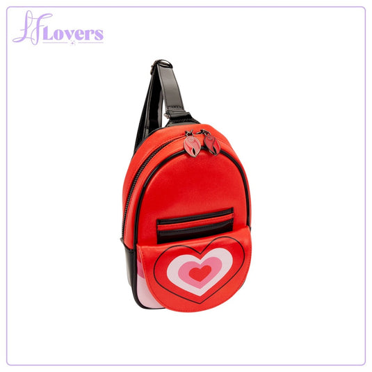 Loungefly Cartoon Network Powerpuff Girls Him Villain Sling Crossbody Bag - PRE ORDER