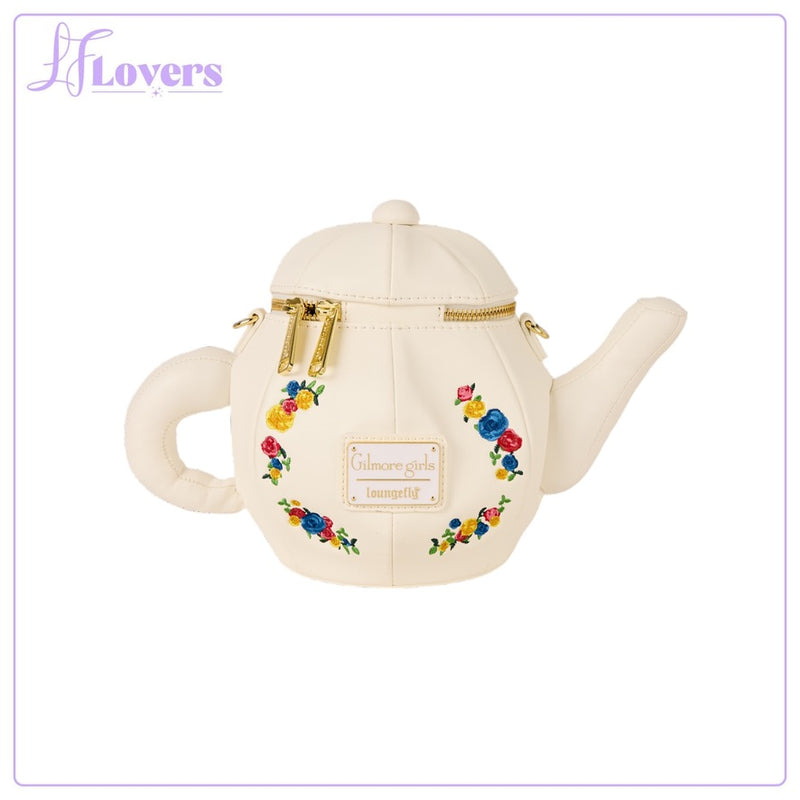 Load image into Gallery viewer, Loungefly Warner Brothers Gilmore Girls Dragonfly Inn Figural Teapot Crossbody - PRE ORDER
