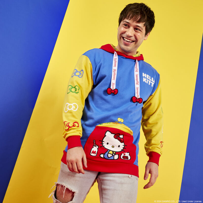 Load image into Gallery viewer, Loungefly Hello Kitty 50th Anniversary Unisex Hoodie - LF Lovers
