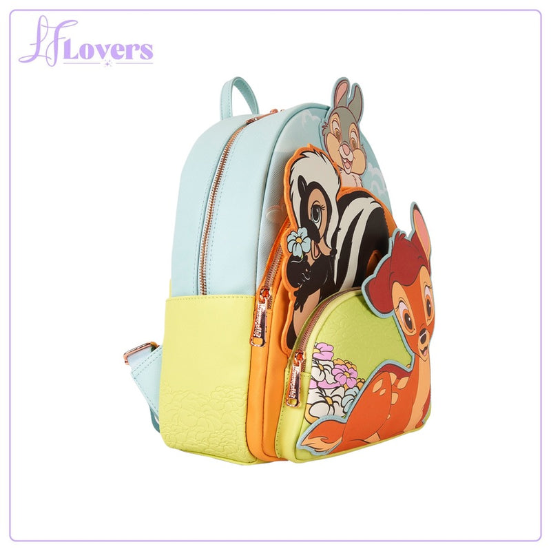 Load image into Gallery viewer, Loungefly Bambi Triple Pocket Mini Backpack - PRE ORDER - LF Lovers
