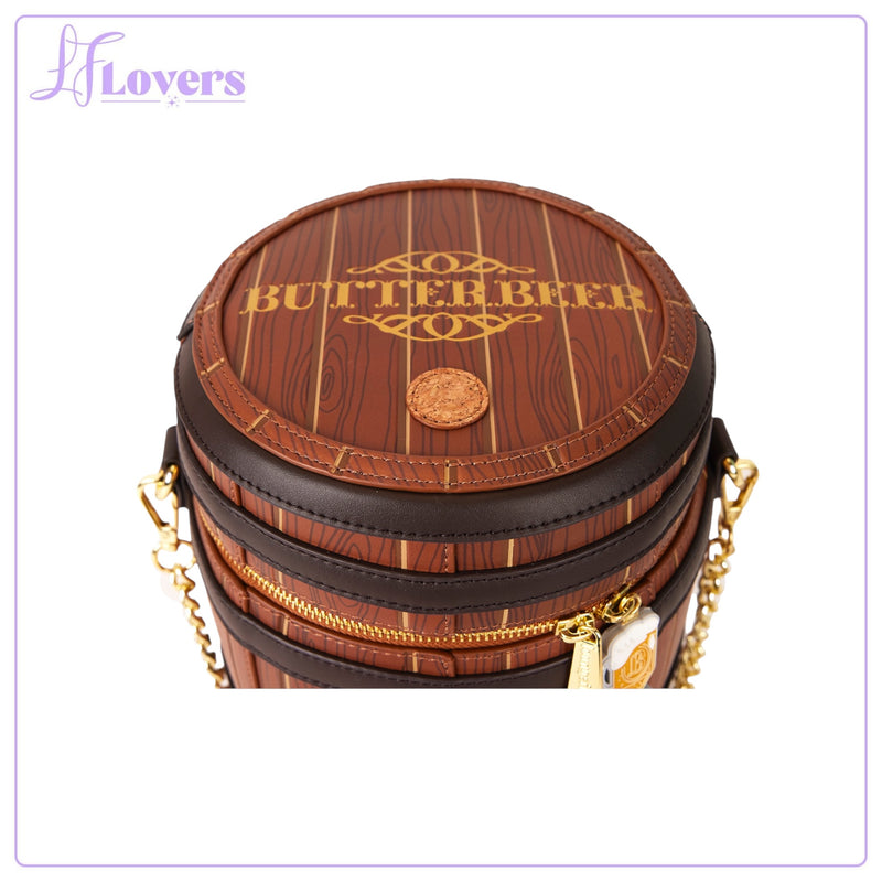 Load image into Gallery viewer, Loungefly Warner Brothers Harry Potter Butterbeer Barrel Crossbody - PRE ORDER - LF Lovers
