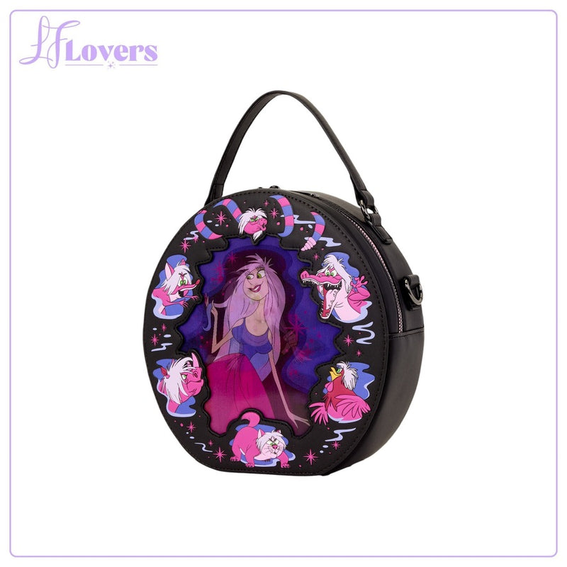 Load image into Gallery viewer, Loungefly Disney Madam Mim Lenticular Crossbody Bag
