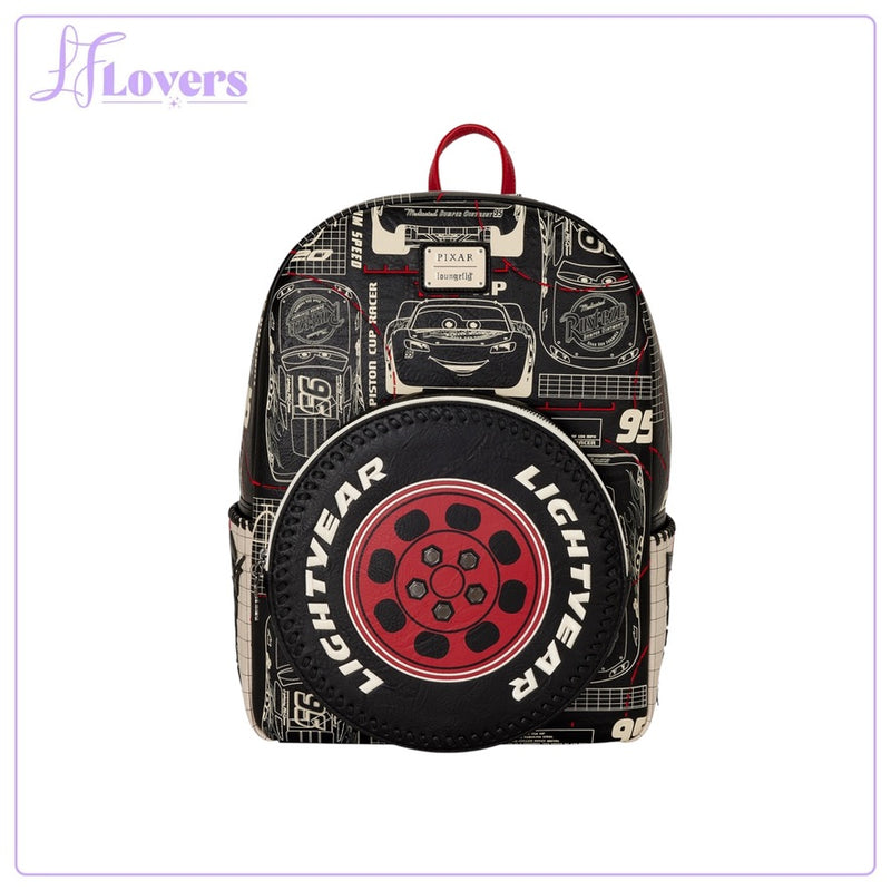 Load image into Gallery viewer, Loungefly Pixar Cars Full size Backpack - PRE ORDER
