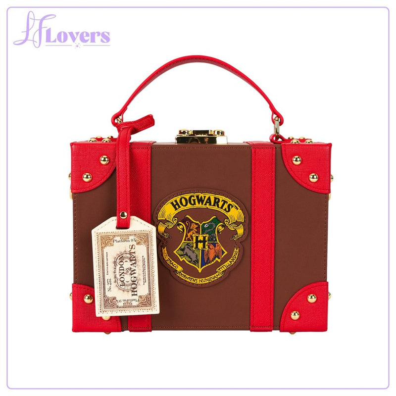 Load image into Gallery viewer, Loungefly Harry Potter Hogwarts Express Luggage Crossbody
