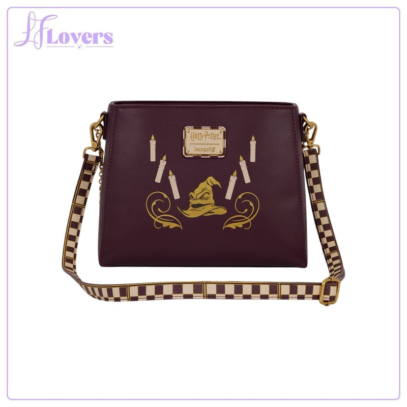 Load image into Gallery viewer, Loungefly Warner Brothers Harry Potter Wizard Chess Crossbody Bag with Playable Pieces - Preorder - LF Lovers
