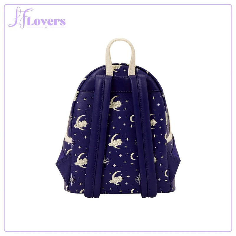Load image into Gallery viewer, Loungefly Disney Jack Skellington &amp; Sally Night Sky Mini Backpack
