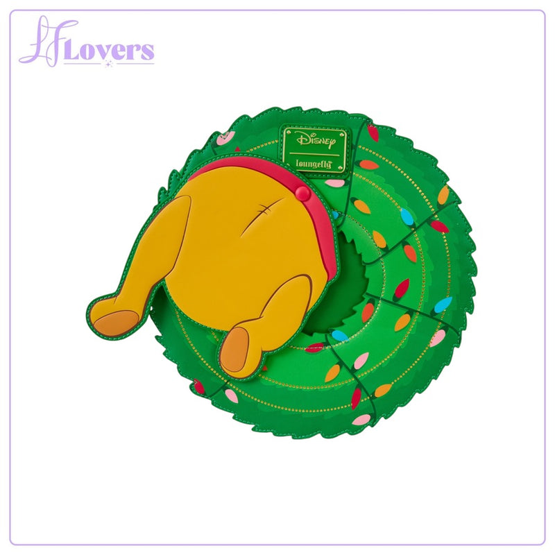 Load image into Gallery viewer, Loungefly Disney Winnie The Pooh Stuck In Wreath Crossbody

