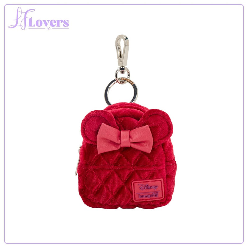 Load image into Gallery viewer, Loungefly Disney Minnie Mouse Glitter Mystery Mini Backpack Charms - PRE ORDER
