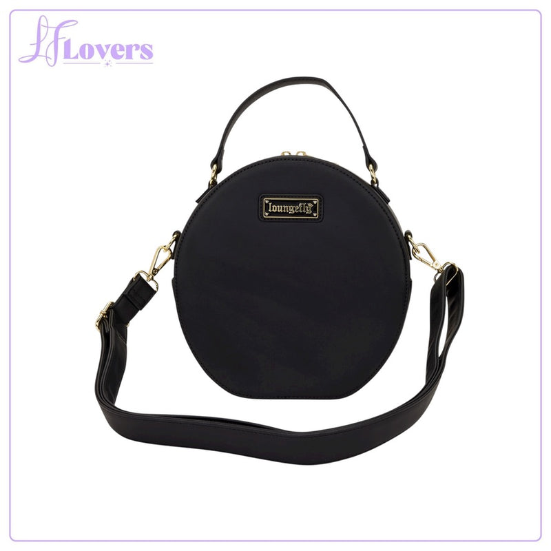 Load image into Gallery viewer, Loungefly The Laura Black Pin Trader Crossbody
