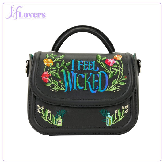 Loungefly Universal Wicked: Part Two Floral Crossbody - PRE ORDER