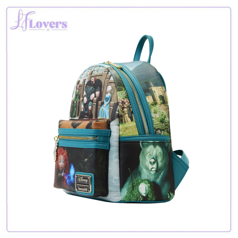 Load image into Gallery viewer, Loungefly Disney Brave Merida Princess Scene Mini Backpack - LF Lovers
