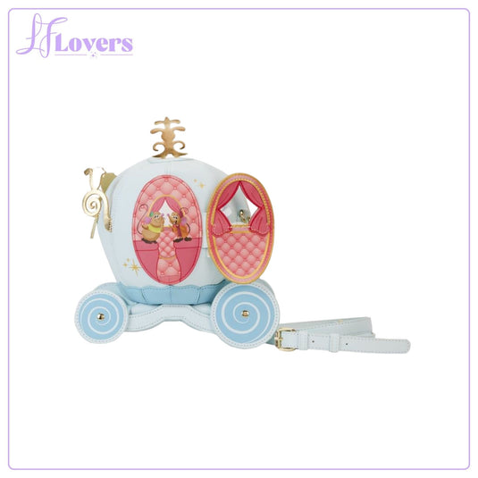 Stitch Shoppe Cinderella Exclusive Pumpkin Carriage Figural Crossbody Bag - LF Lovers