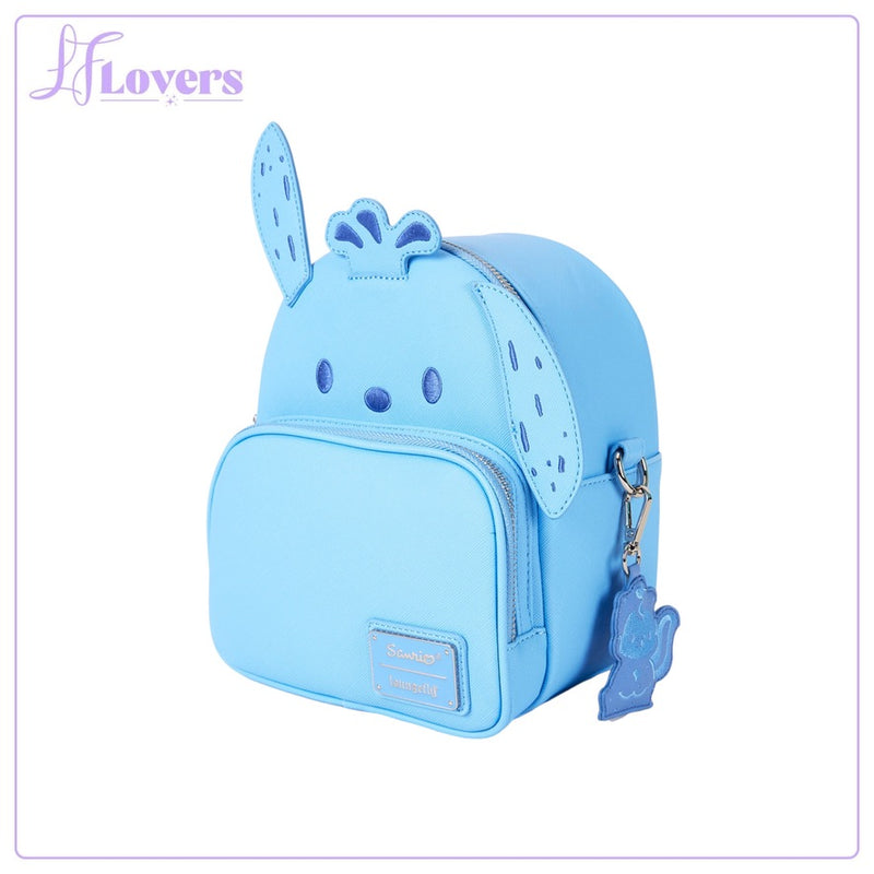 Load image into Gallery viewer, Loungefly Sanrio Pochacco Convertible Mini Backpack - PRE ORDER
