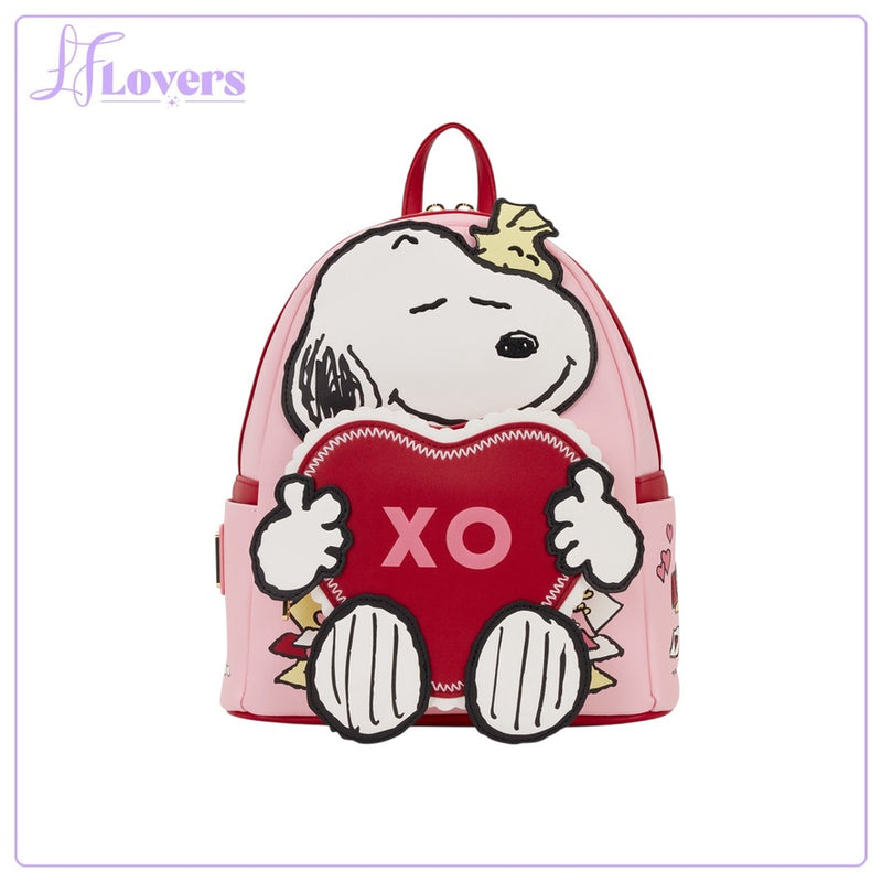 Load image into Gallery viewer, Loungefly Peanuts Snoopy XO Mini Backpack - PRE ORDER
