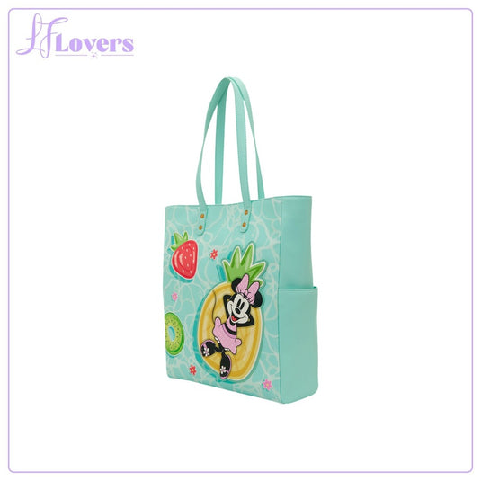 Loungefly Disney Mickey & Minnie Beach Fun Tote Bag - LF Lovers