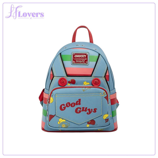 Loungefly Childs Play Chucky Cosplay Mini Backpack