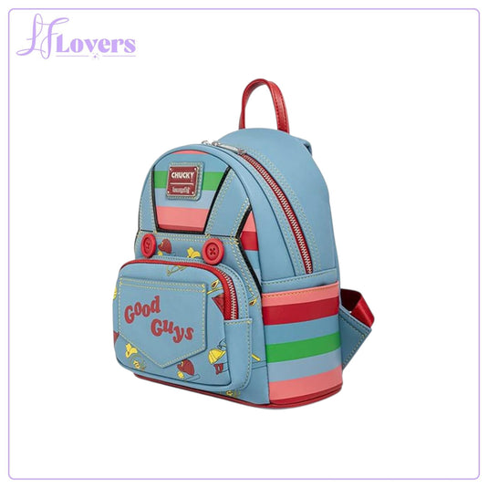 Loungefly Childs Play Chucky Cosplay Mini Backpack